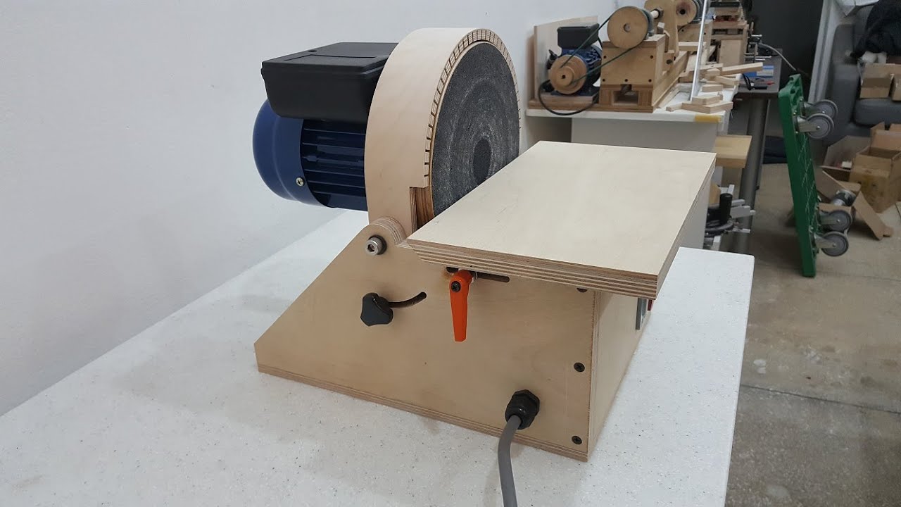 Homemade discsander