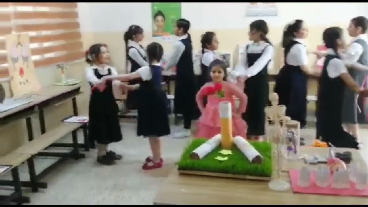 اول معرض لمناهضة التدخين في المديريات السته في بغداد بحضور مشرفاتنا  والطبيبات وعدد من الضيوف 