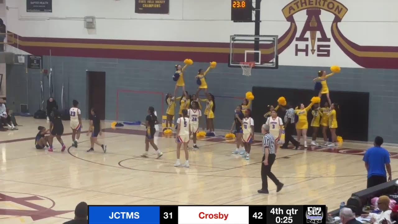 Varsity girls championship Crosby vs JCTMS