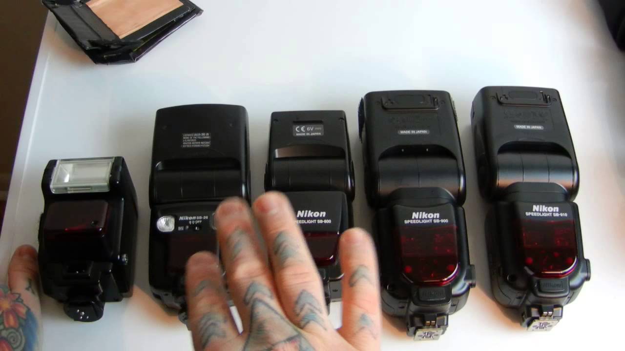 Злой фотограф: сравнение всех основных вспышек Nikon Speedlight. Секреты экономии.