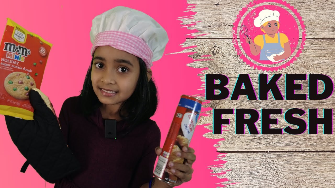 Easy Baking for Kids | Baking Fresh Cookie and Crescent Rolls!