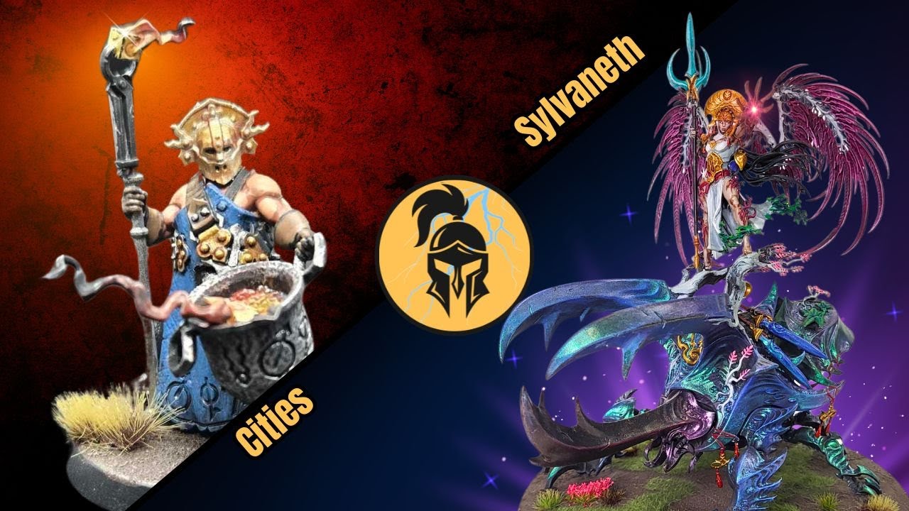 LVO Prep Game! Age of Sigmar 4th Edition Battle Report: Sylvaneth Vs Cities of Sigmar