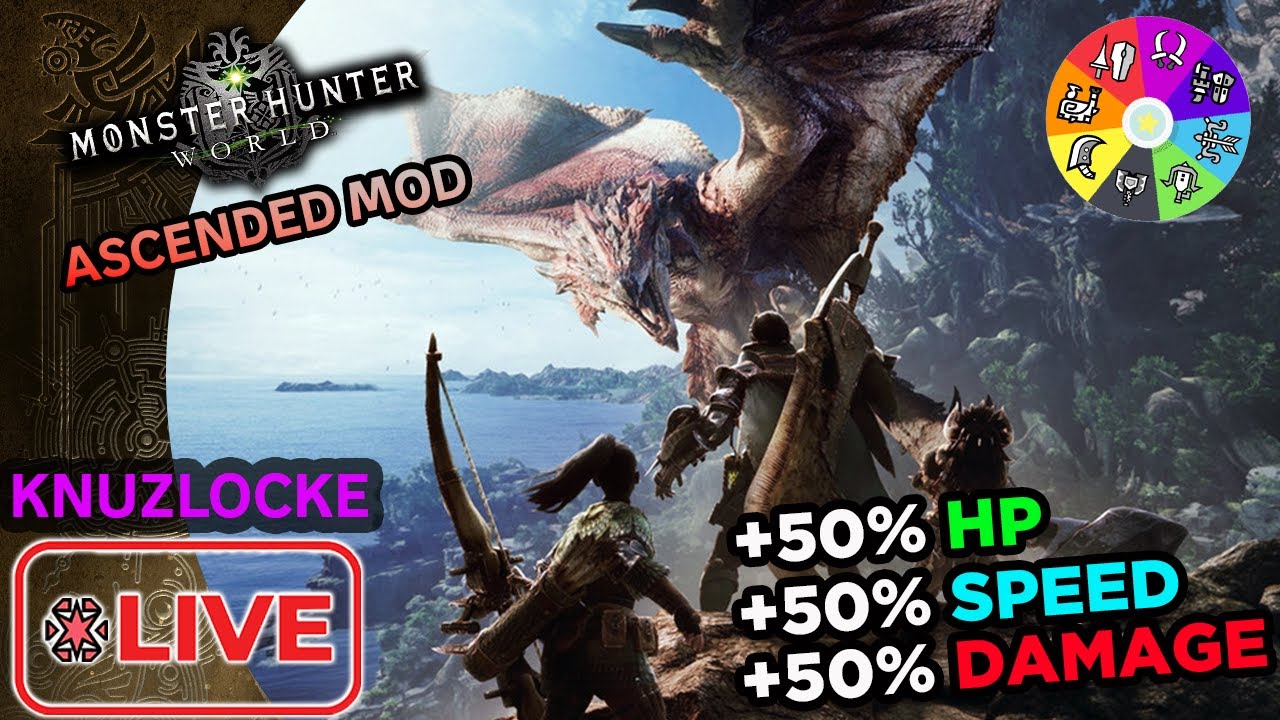 This Monster Hunter Challenge Is Brutal… (KNUZLOCKE LIVE) | Day 1