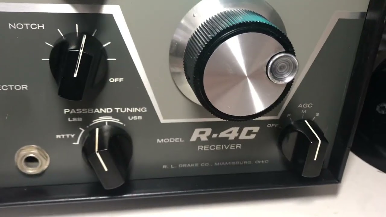 Review of refurbished Drake R4C receiver serial #16688