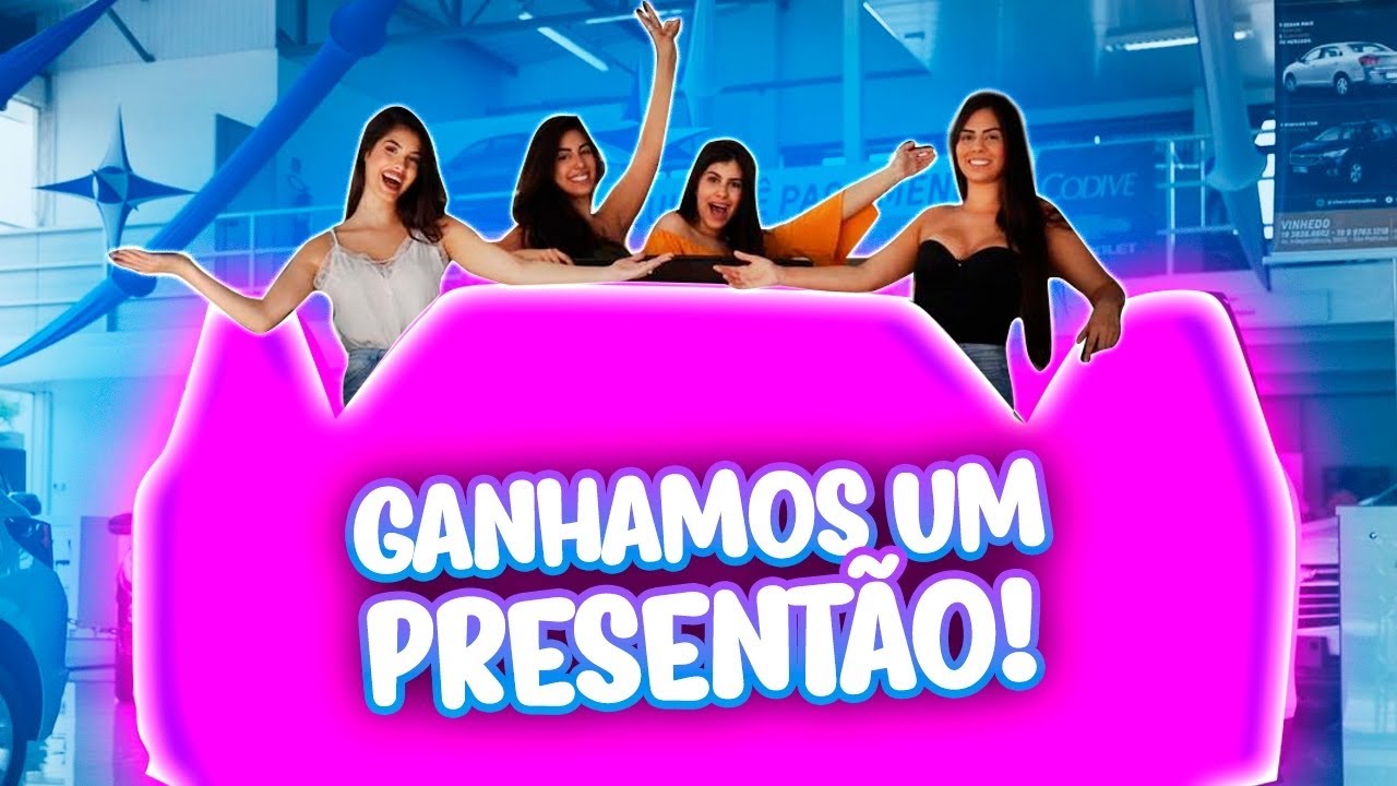 NOSSO PAI NOS PRESENTEOU COM UM CARRÃO!
