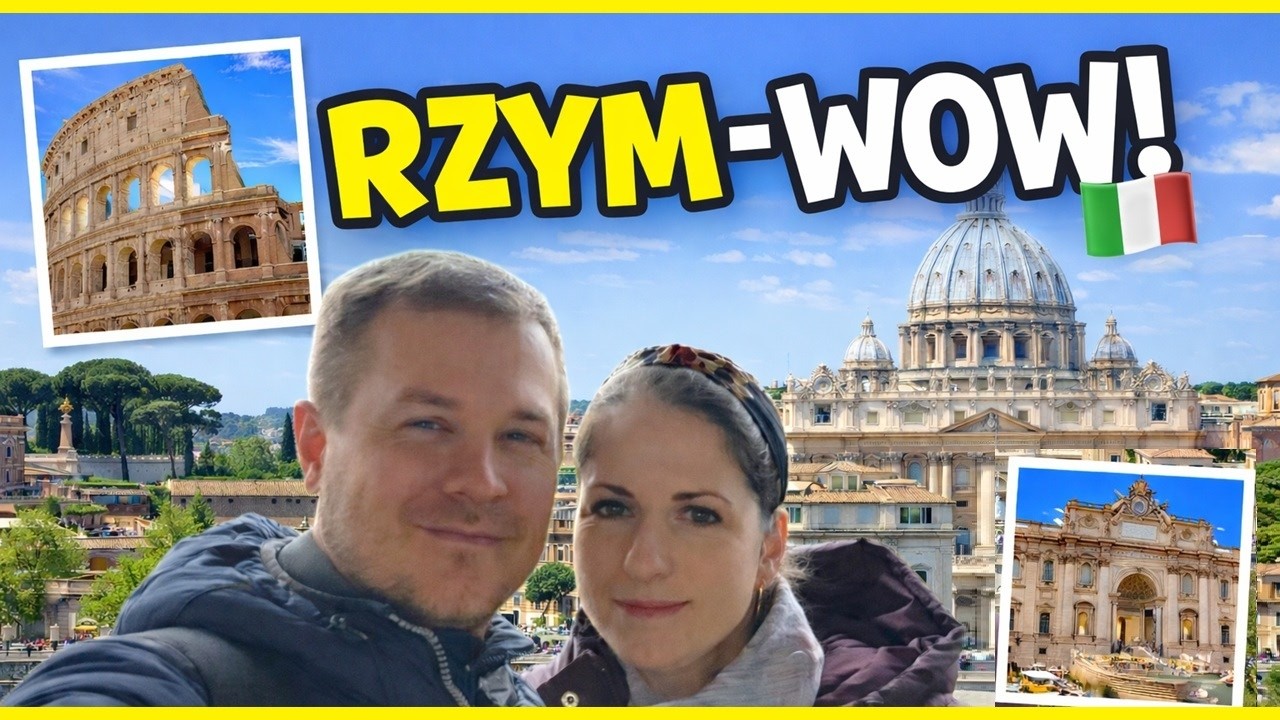 Zwiedzamy RZYM 🇮🇹 | Koloseum, Watykan i perełki Wiecznego Miasta. SYLWESTER 2025