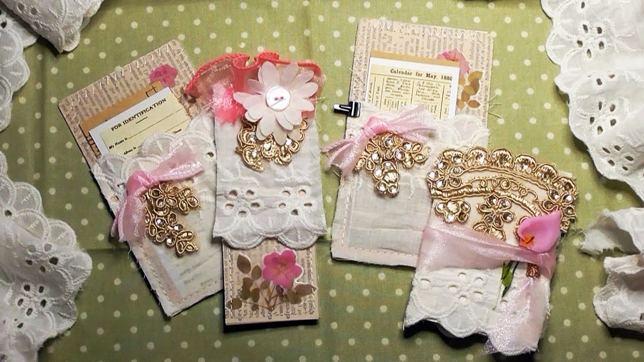 Making Floral Vintage Style Ephemera with Beebeecraft