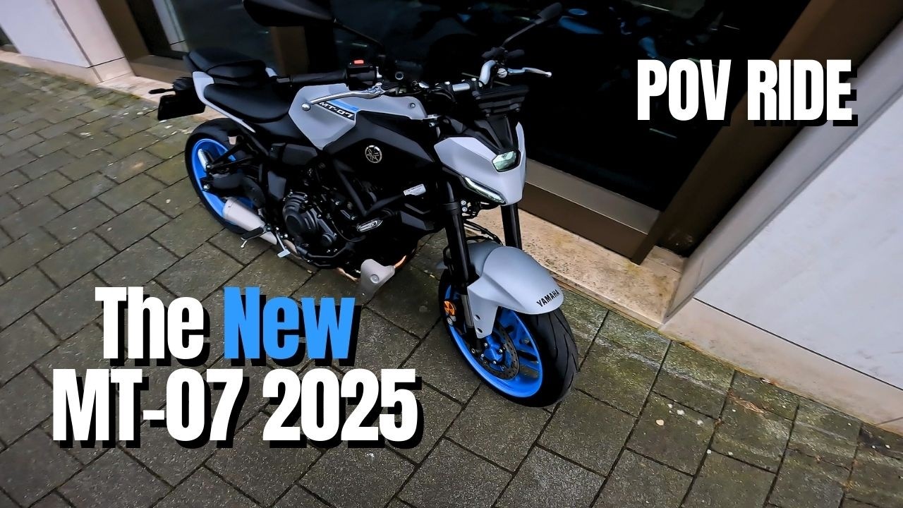 BRAND NEW Yamaha MT-07 2025 | POV Ride [RAW 4K]