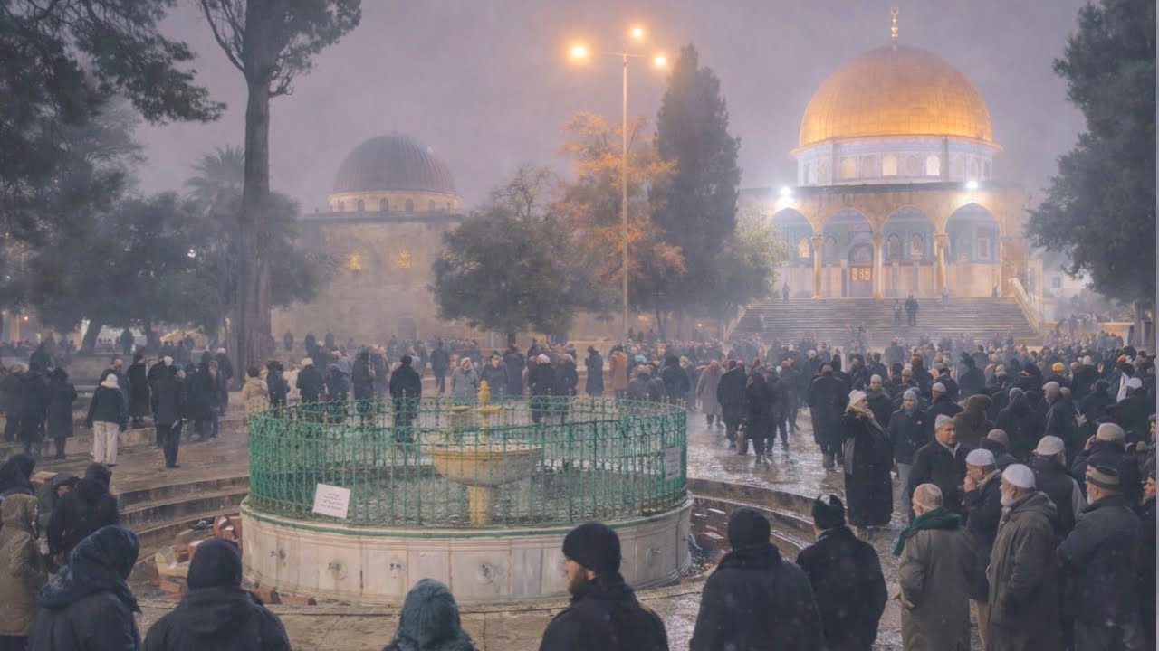 Al AQSA  : Tears Between the Minarets, Prayers Rising to the Sky”