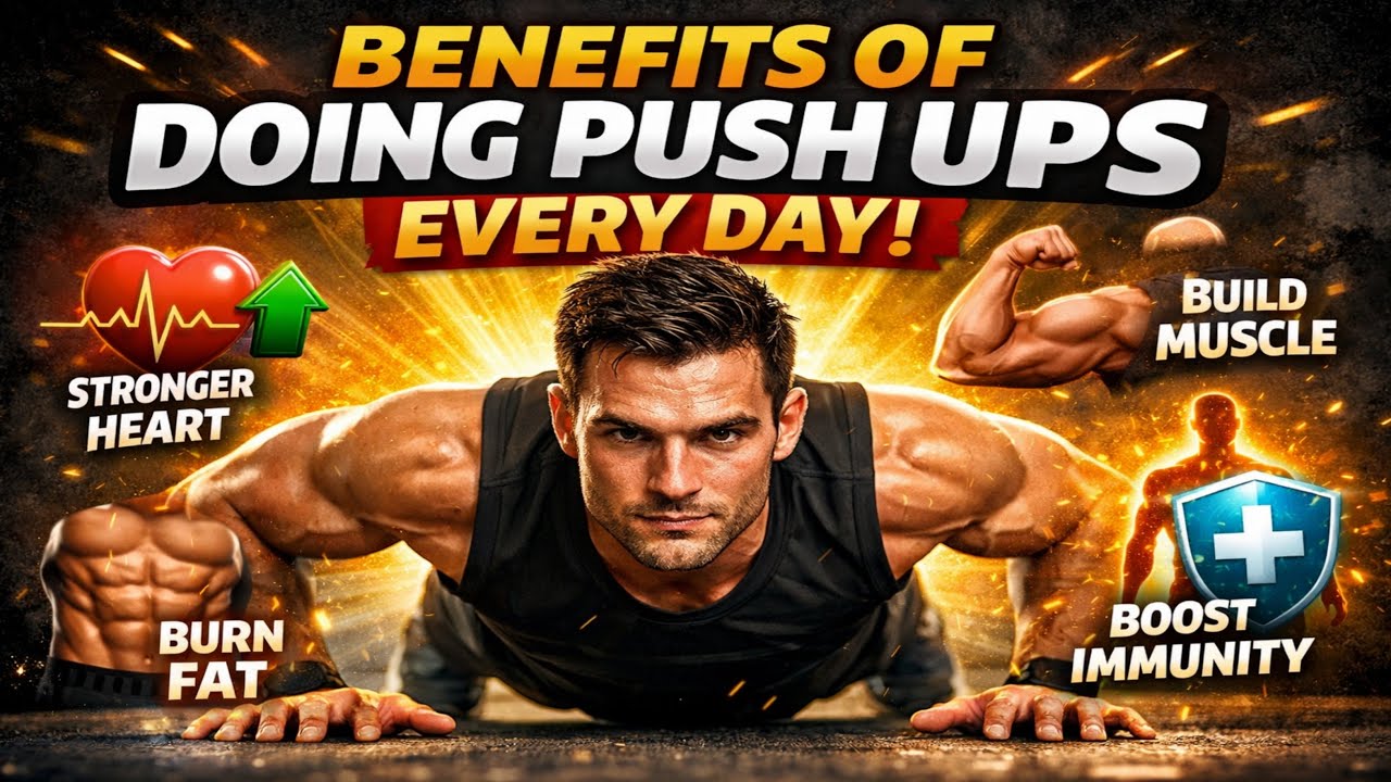 Roz Push Ups Karne Se Body Me Kya Hota Hai? 😱 | Amazing Push Up Benefits