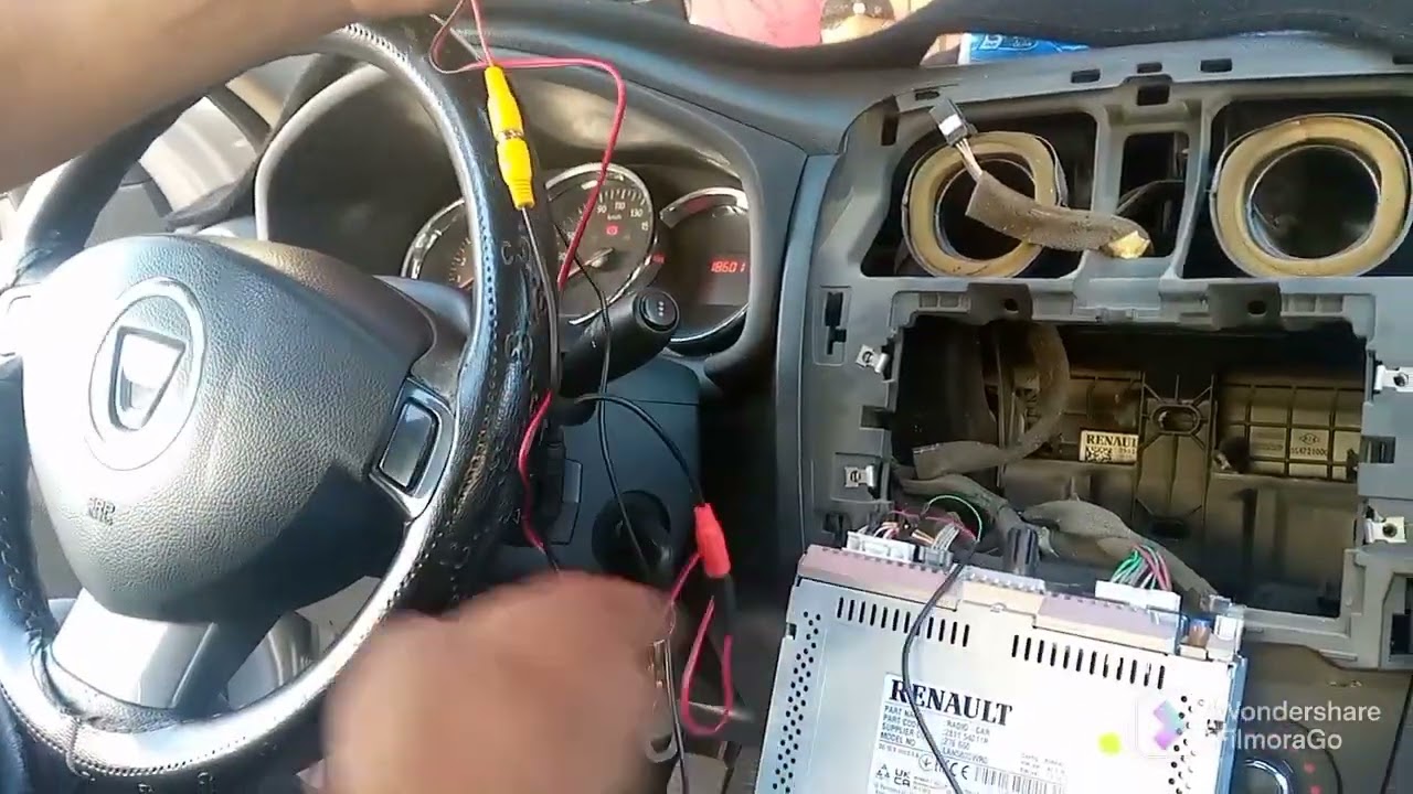 طريقة تغيير المذياع بشاشة اللمس الأصلية داسيا How to change the original Dacia touch screen radio