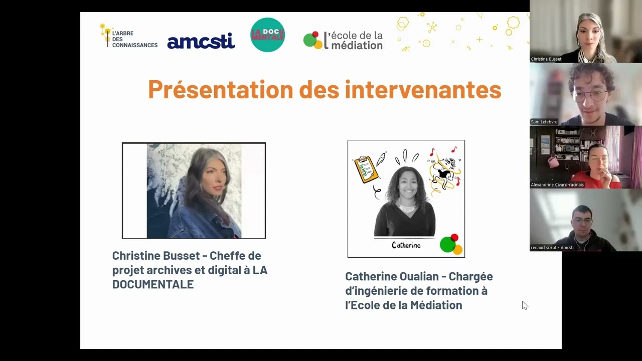 Webinaire du 28 mars 2025 : 