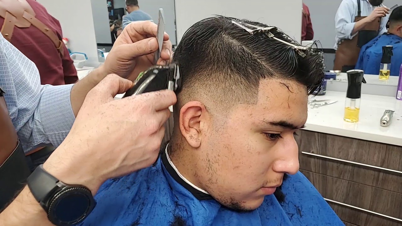 MC's Expert Guide to a Skin Fade with Push Back Hair Style
