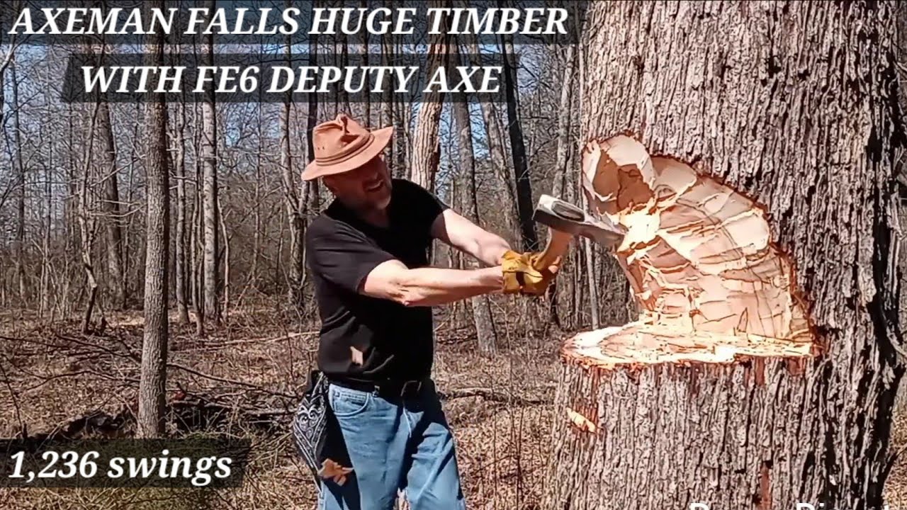 AXEMAN FALLS HUGE TIMBER, FE6 DEPUTY WORK AXE/TRAINER