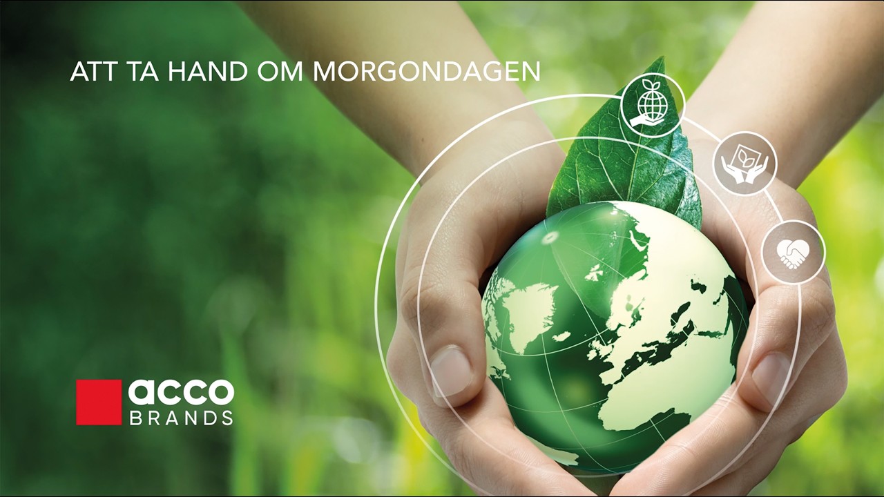 ACCO Brands hållbarhetsvideo (SV)