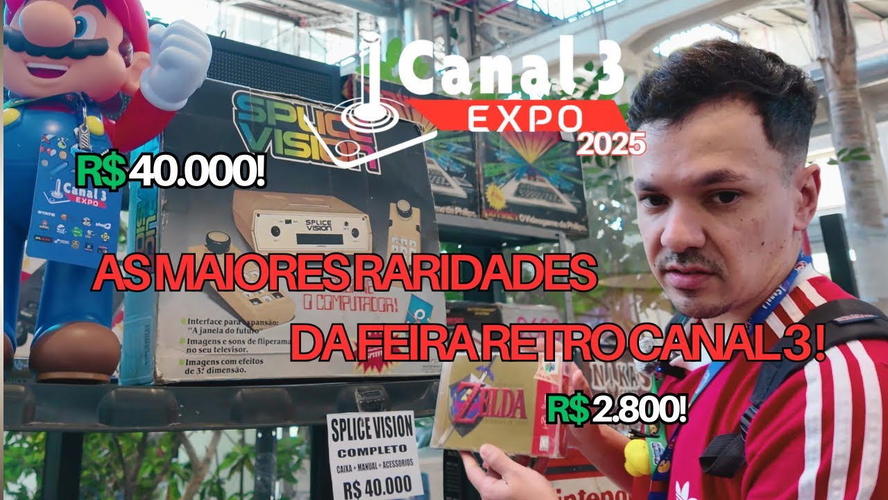 Vlog - Canal 3 Expo 2025. MOSTRAMOS O QUE NINGUÉM MOSTROU!