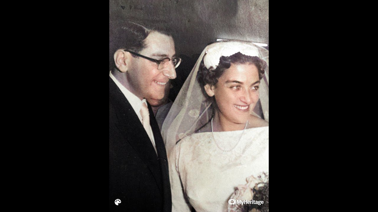 נפתלי לאו ויונה לונצר - החתונה 1956