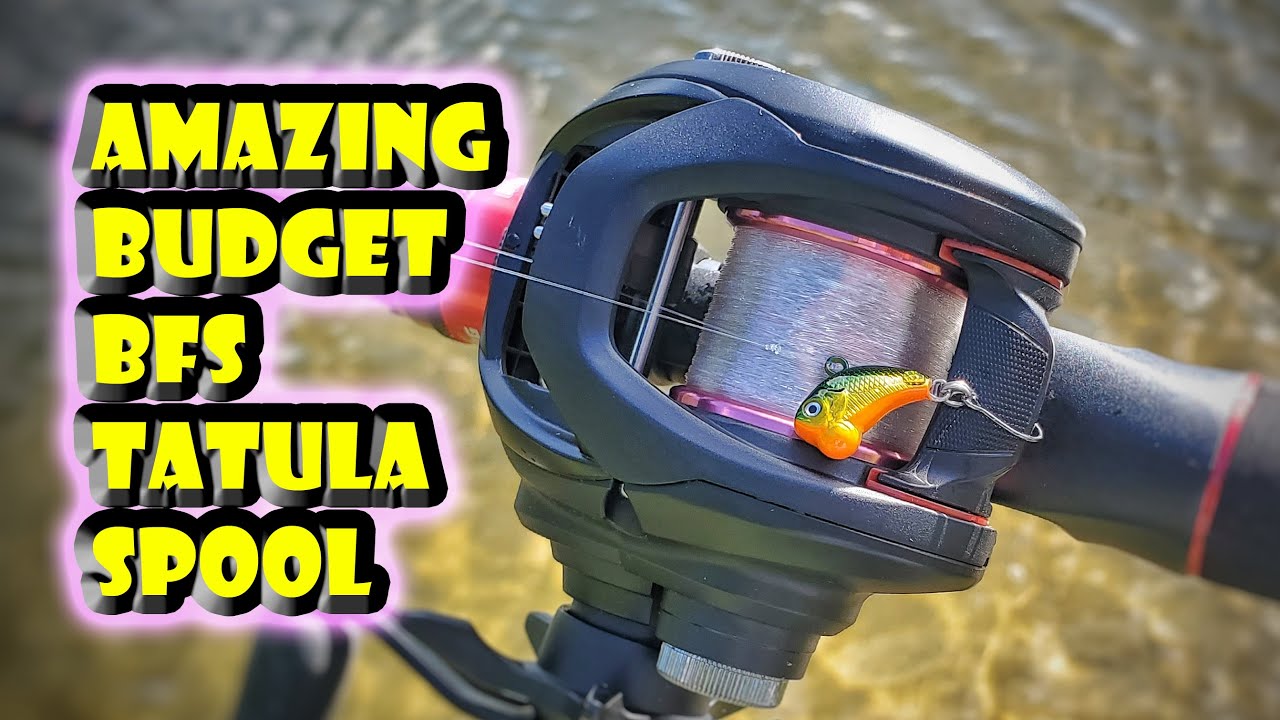 Cast Testing Chameleon DIY BFS Spool on Daiwa Tatula 100 Baitcasting Reel on Extremely Windy Day