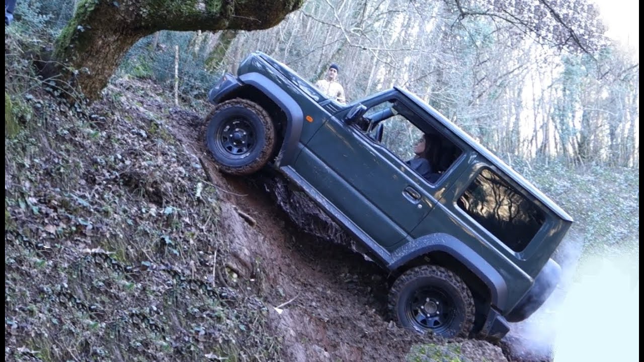 Новый Suzuki Jimny в сложных и экстремальных препятствиях - Часть 3