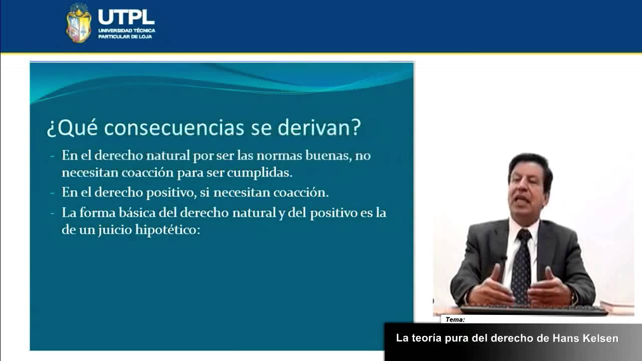 UTPL LA TEORÍA PURA DEL DERECHO DE HANS KELSEN [(CIENCIAS JURÍDICAS)(FILOSOFÍA DEL DERECHO)]