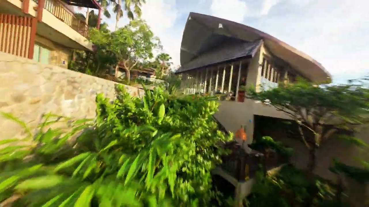 ONE take FPV shot through Mandarava resort Phuket Thailand