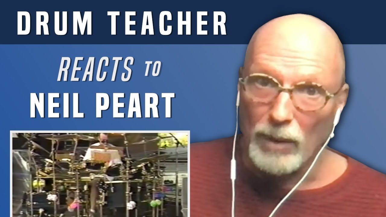 Drum Teacher Reacts to Neil Peart Soloing