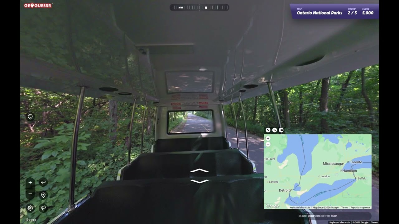 Нолан играет в GeoGuessr: Национальные парки Онтарио #31