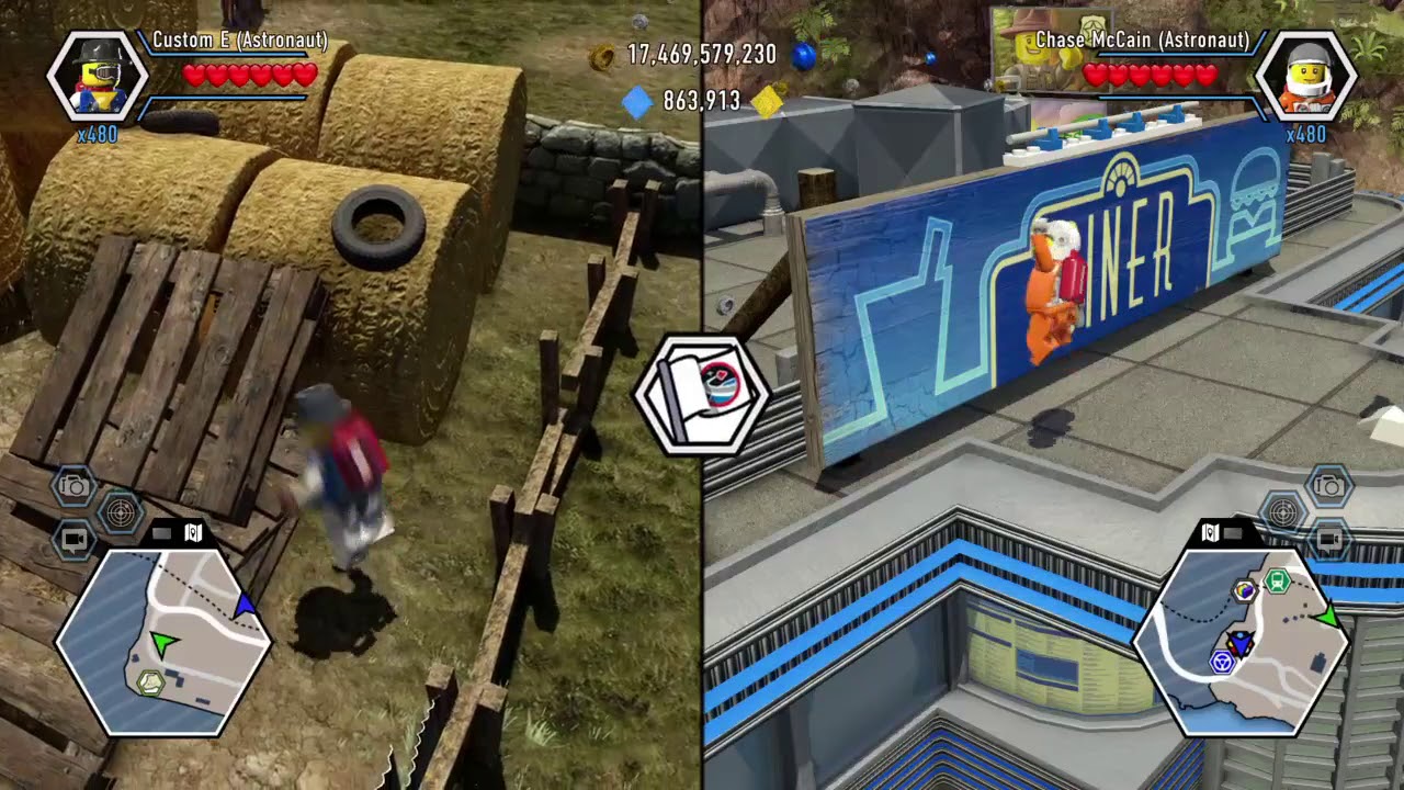 Fort Meadows Cleanup | LEGO City Undercover 2-Player GAMEPLAY PART 59