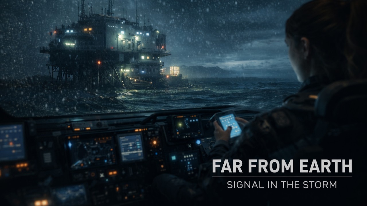 Far From Earth | Signal in the Storm (Sleep & Relax)