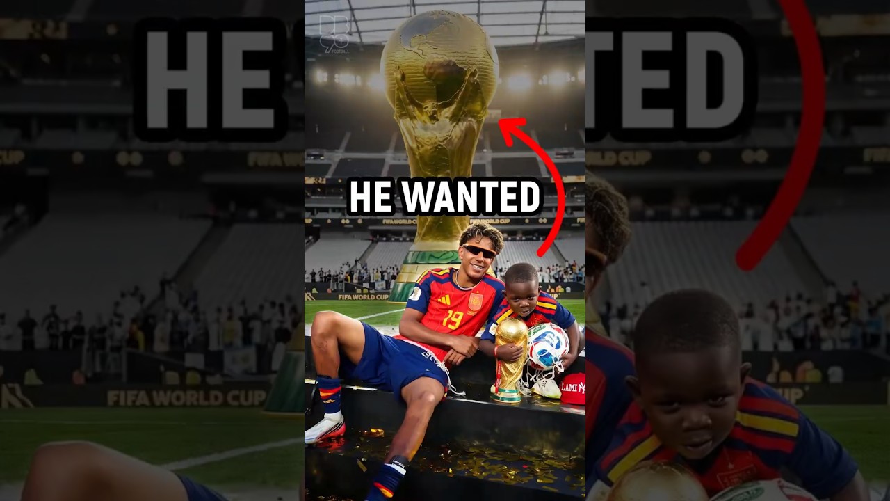 What Did Lamine Yamal's Brother Do with the Giant Trophy? 🏆