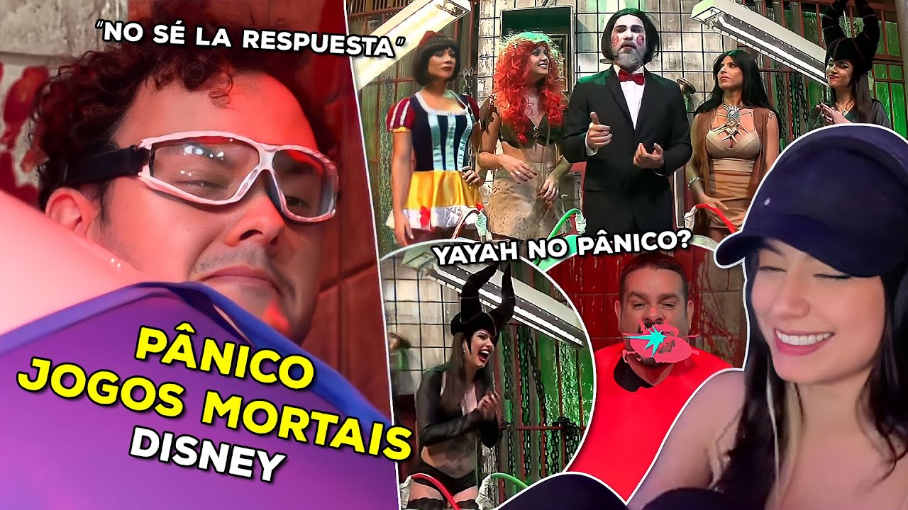 YAYAH REAGE AO PÂNICO: JOGOS MORTAIS - DISNEY | Yayah Clipes
