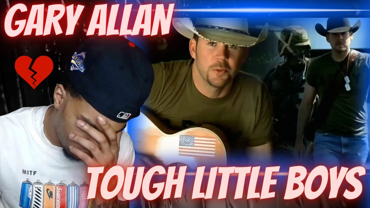 THIS SONG TOUCHED ME!! FIRST TIME HEARING GARY ALLAN - TOUGH LITTLE BOYS | REACTION