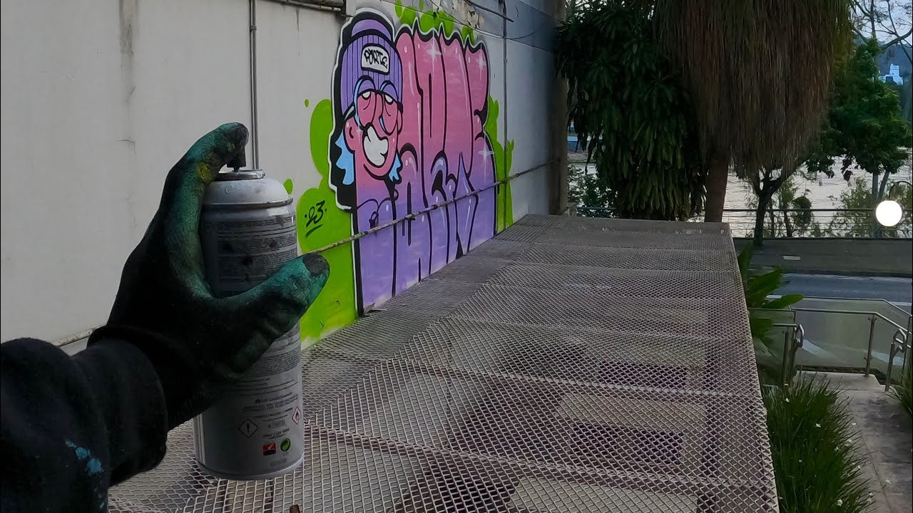 Fazendo MISSÃO de GRAFFITI no Centro da Cidade