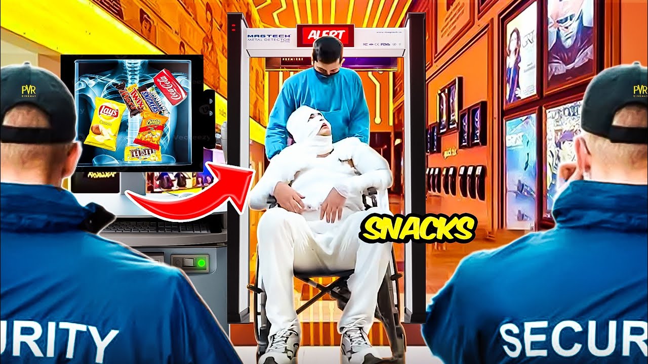I SNEAKED SNACKS at Movie Theatres 😎
