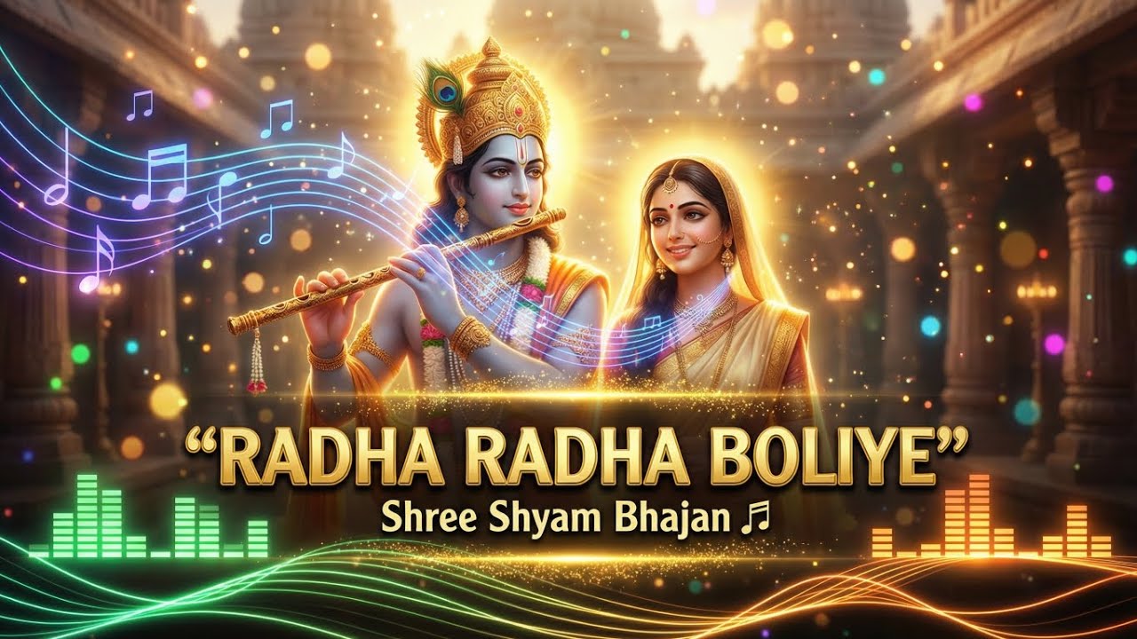 🔥 RADHA RADHA BOLIYE ❤️ | Shree Shyam Bhajan 2026 | Radha Krishna New Song 🎶