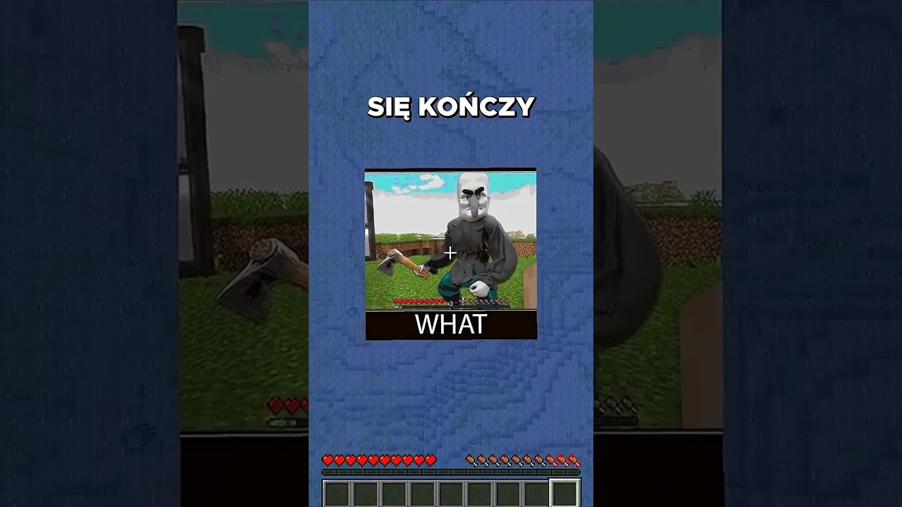 Minecraft, ale Gdy Zobaczę Pillagera FILM SIĘ KOŃCZY