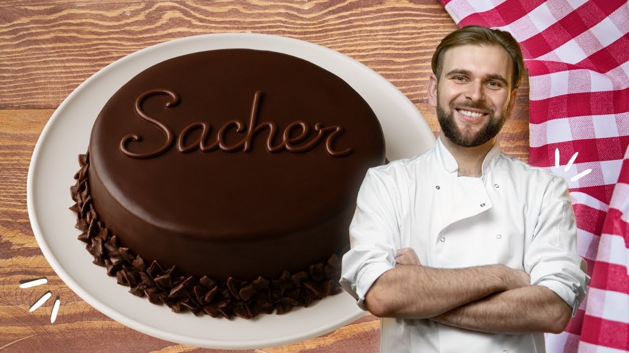 🍫 Оригинальный торт Захер | Простой и вкусный рецепт ✨