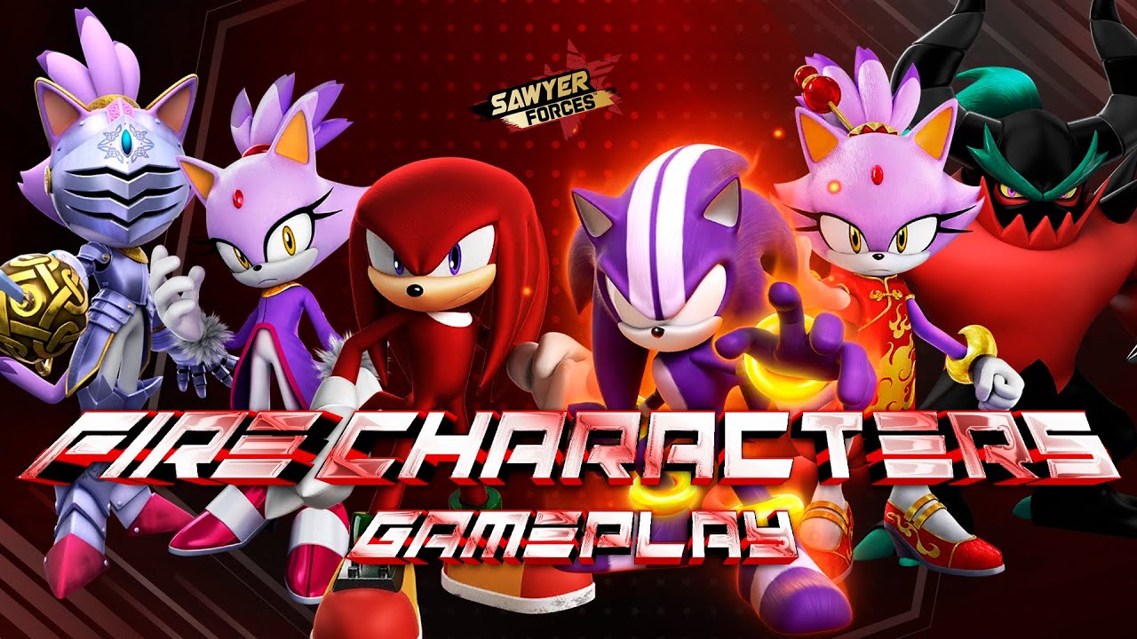 Sonic Forces Speed Battle: Fire Characters Gameplay 🔥
