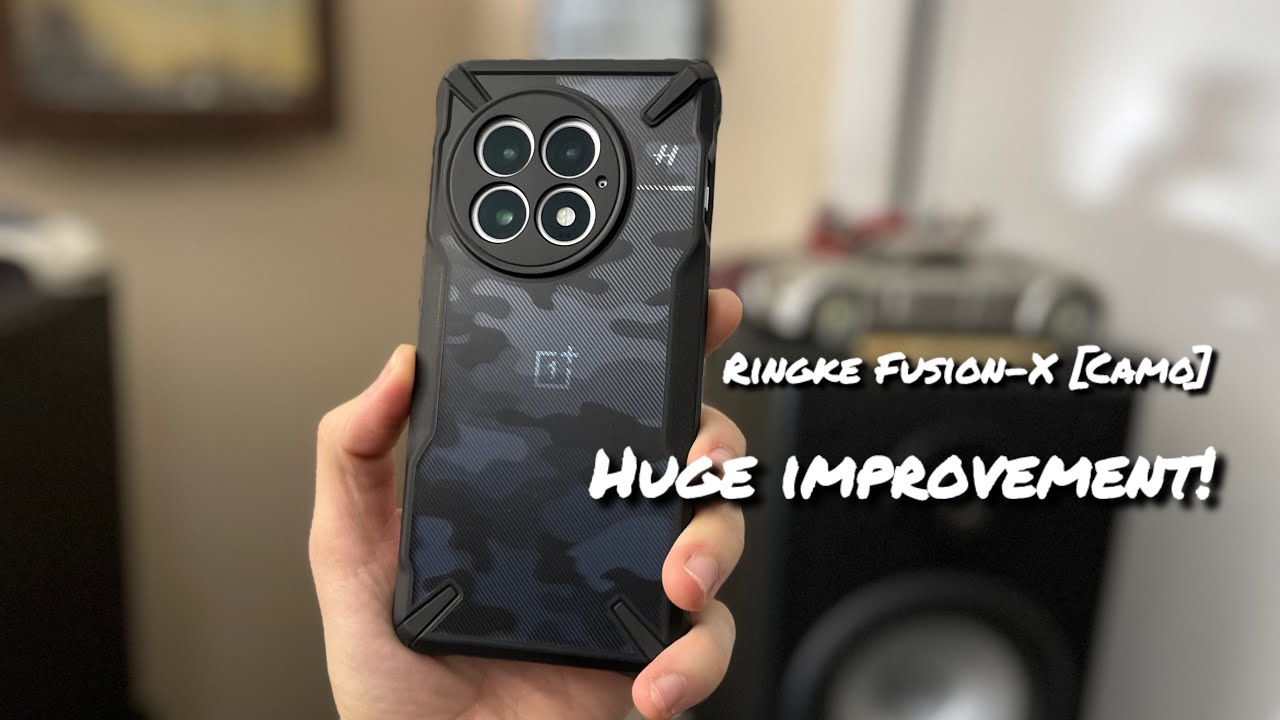 One Plus 13: Ringke Fusion-X [Camo Case Review]