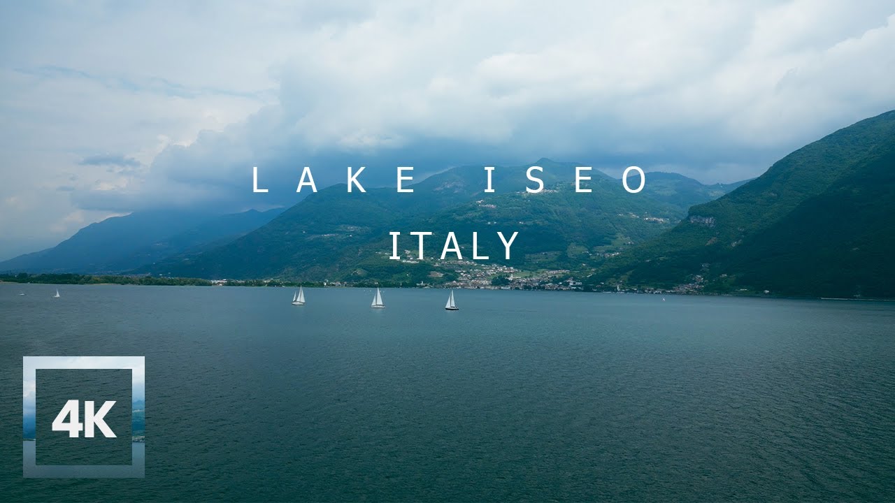 Iseo Lake ITALY | Italian Lake Tour: Most Beautiful Lakes in Italy - Cinematic 4K Drone Shot