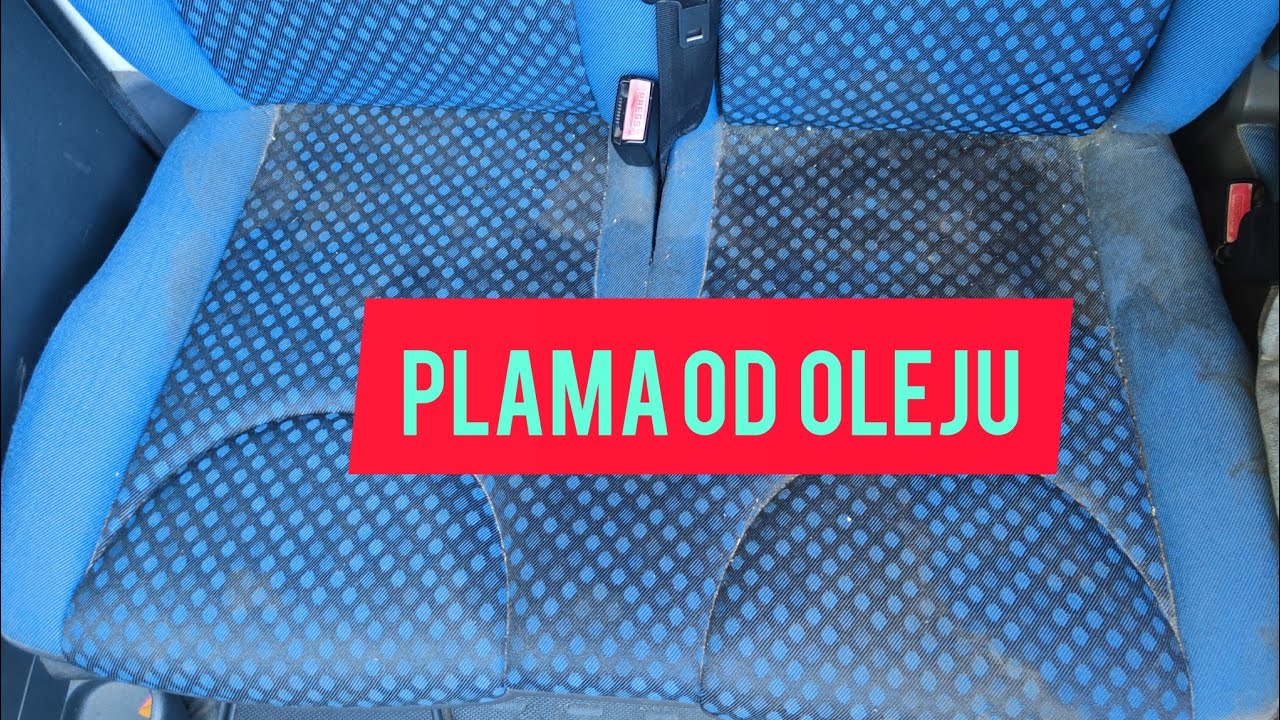 Pranie tapicerki samochodowej.Test chemii do prania foteli .