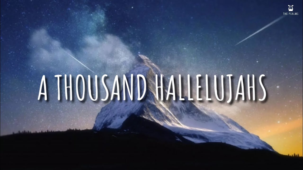 A Thousand Hallelujahs - Victory Worship (Lyrics Video)