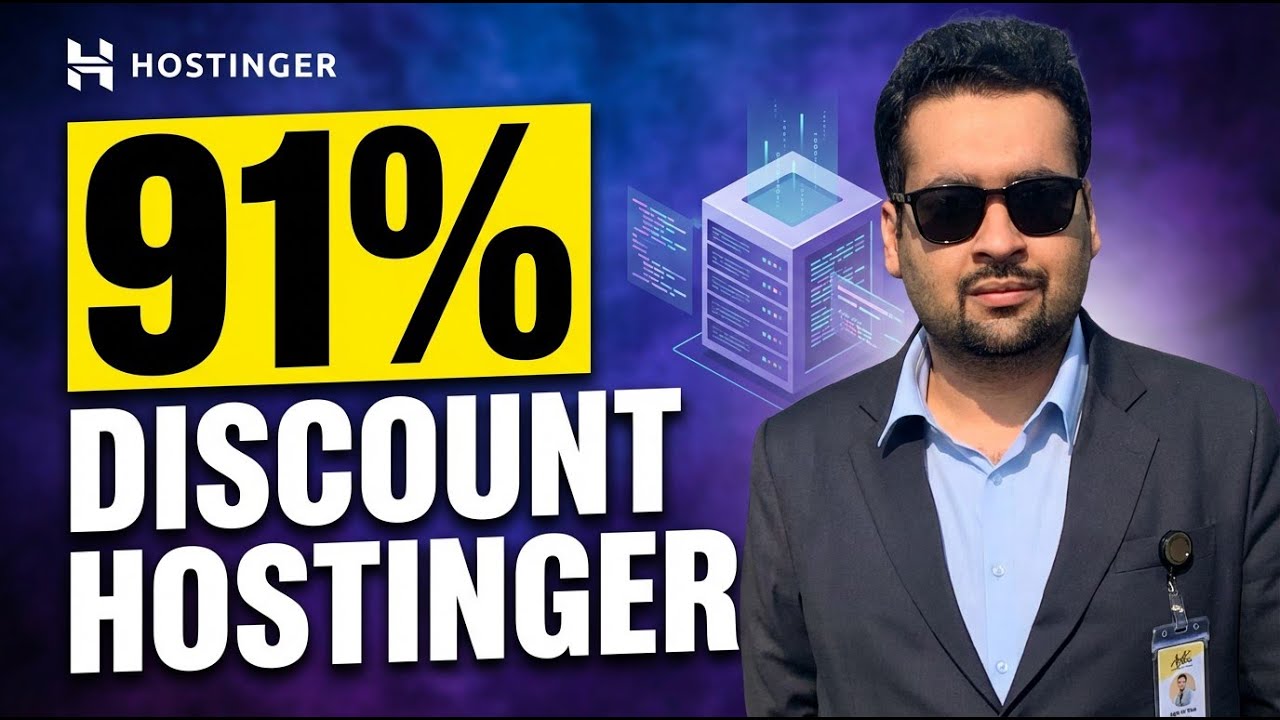 Hostinger Discount Coupon 2026 🔥 Get Up to 91% OFF + Free Domain (Step-by-Step Guide)