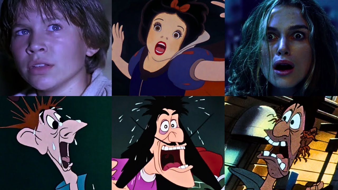 When Disney Characters Get SCARED