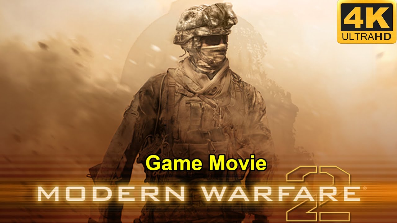 Call of Duty: Modern Warfare 2(2009) - 4K60FPS - Difficulty: Veteran - No Deaths - Game Movie