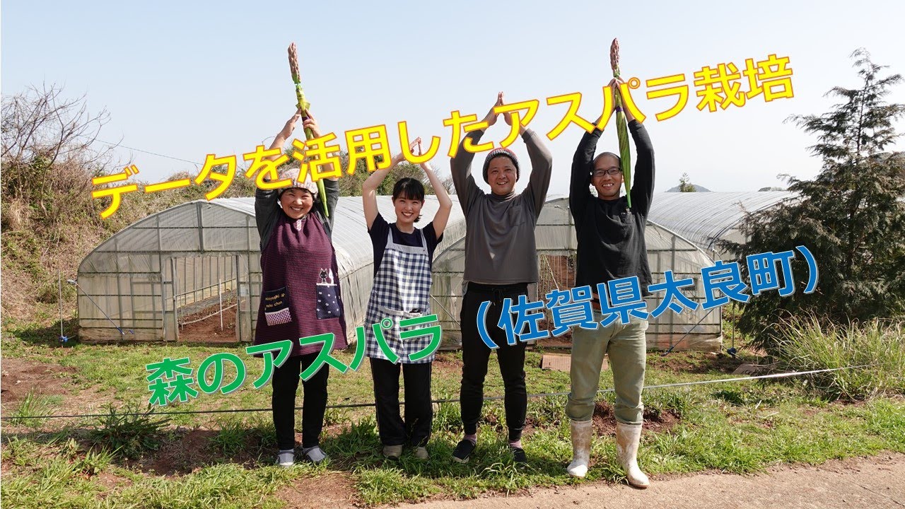 森のアスパラ　A-noker（株）　佐賀県太良町　【データを活用したアスパラ栽培】