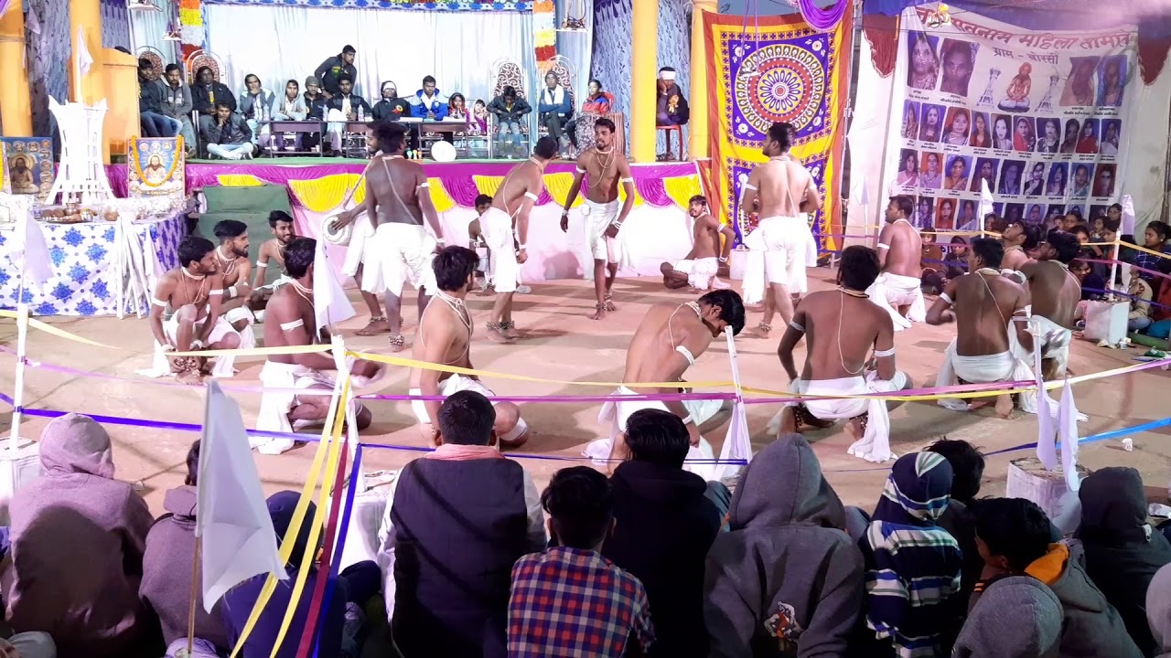 Satya sangam Panthi palti bagtarai stage Borsi  01 02 2020