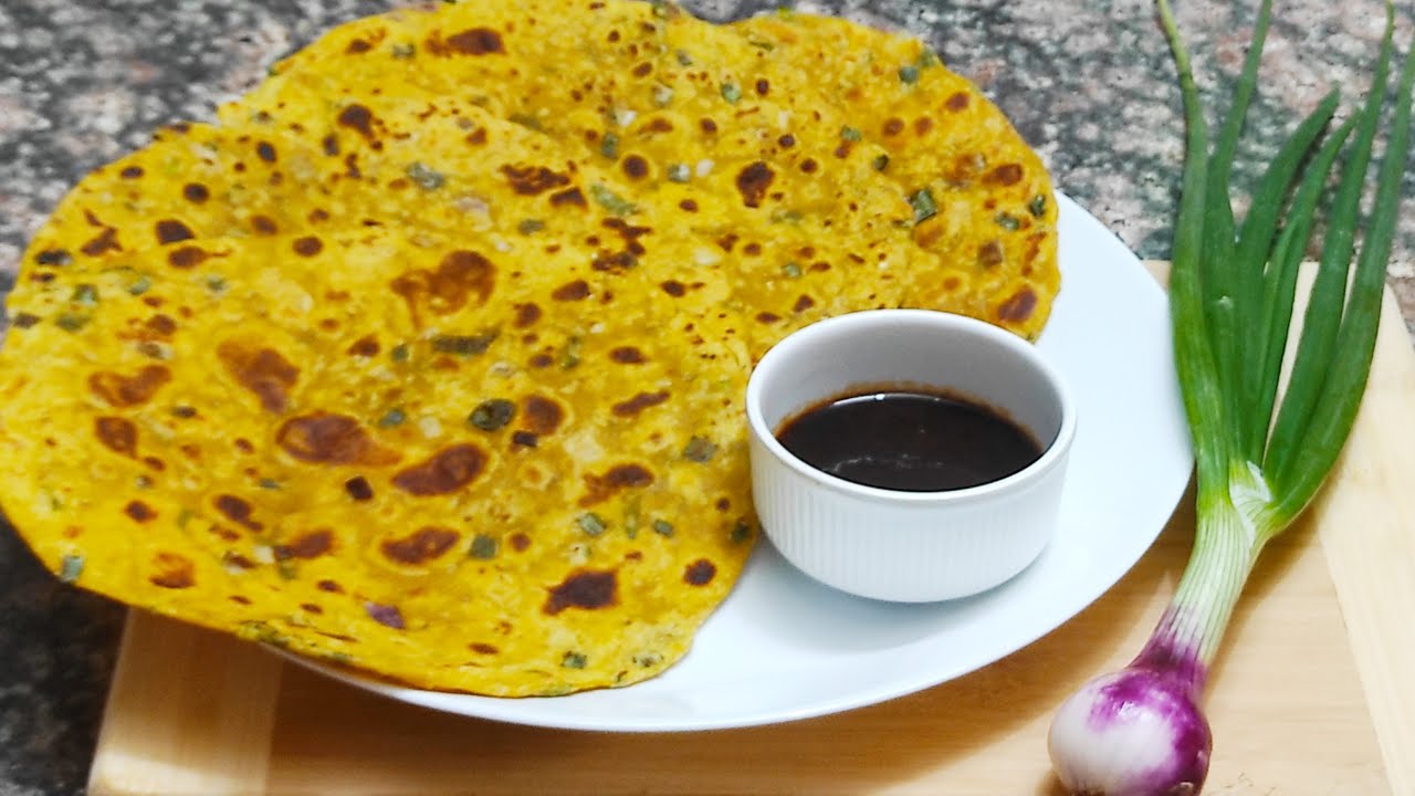 Hare Pyaz  ka Paratha | Spring onions Paratha| हरी प्याज के पराठे