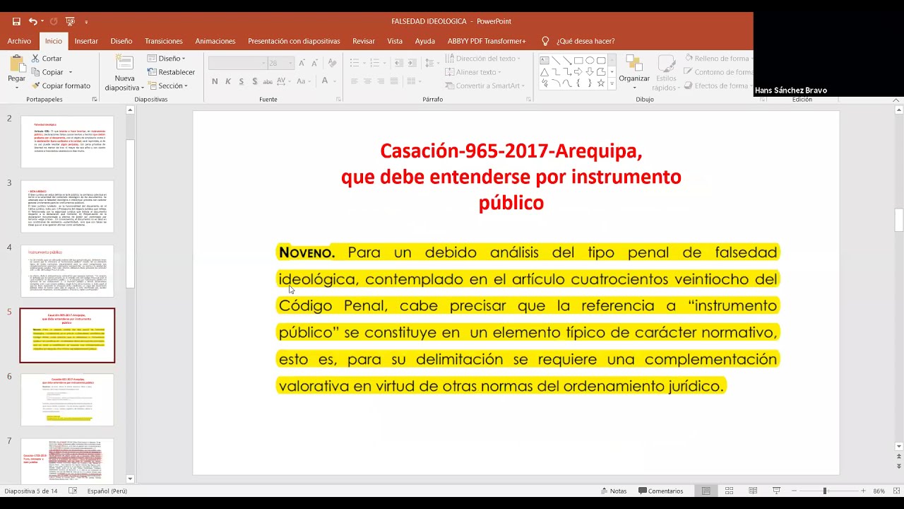 Sesión III del Taller de delitos contra la fe pública: Análisis de la falsedad ideológica.