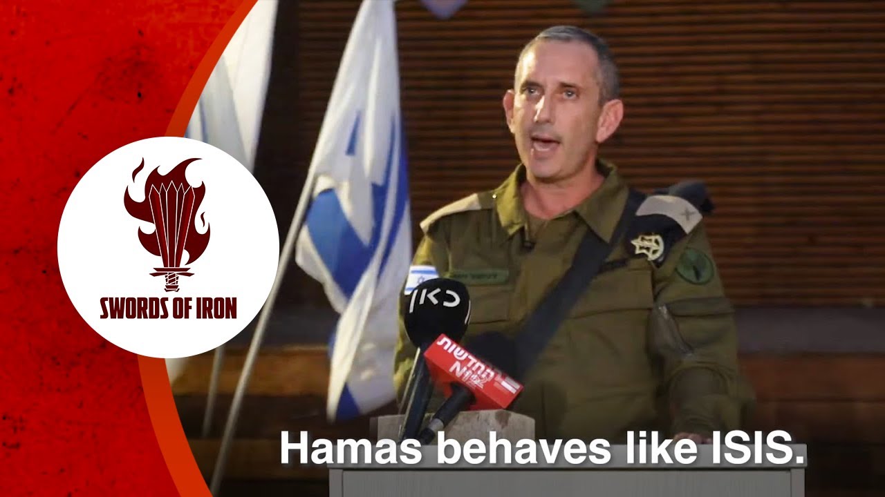 Important statement from the IDF Spokesperson, RAdm. Daniel Hagari on Oct. 8.